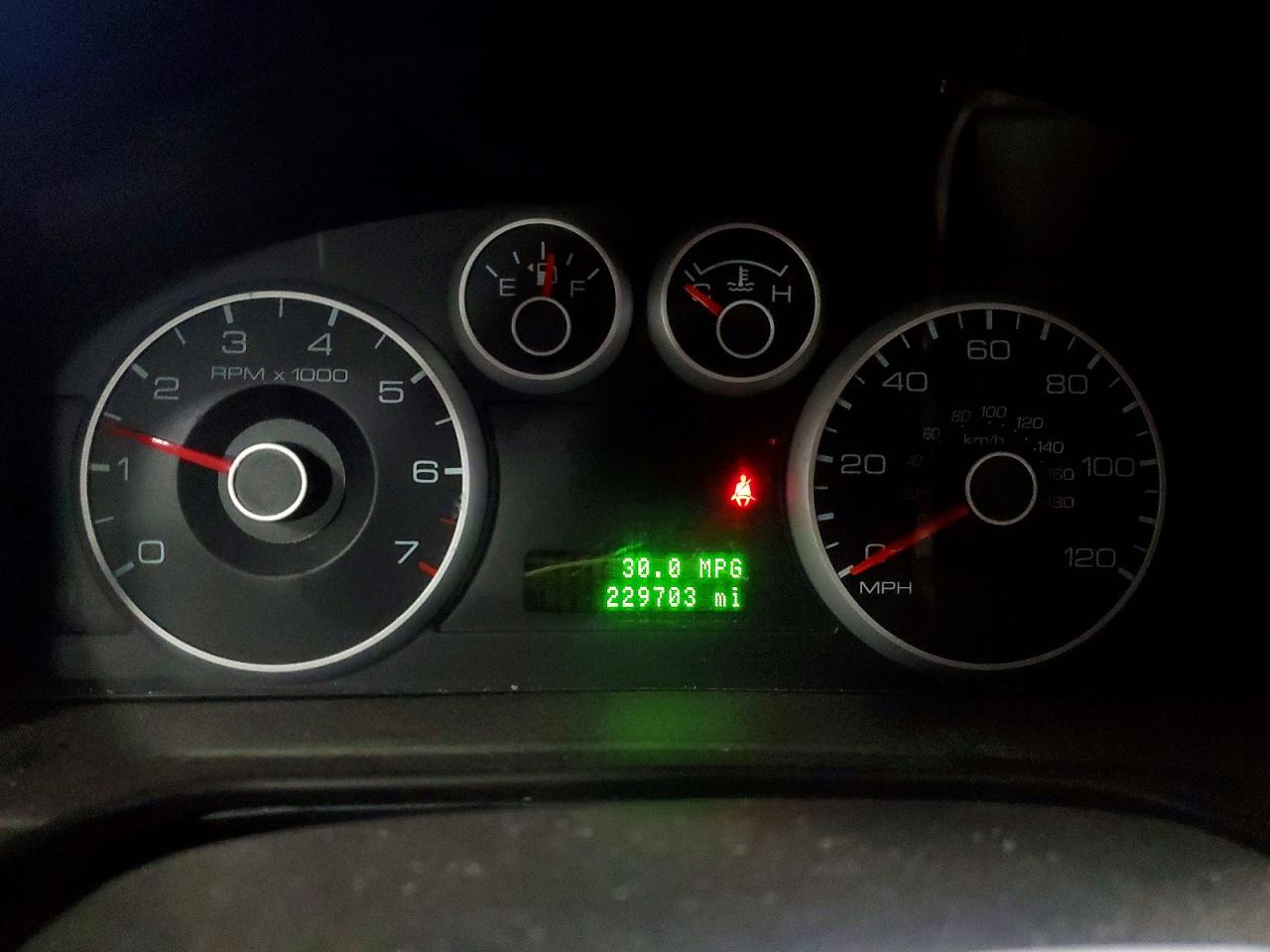 2007 Ford Fusion Se Burgundy vin: 3FAHP07Z67R158670