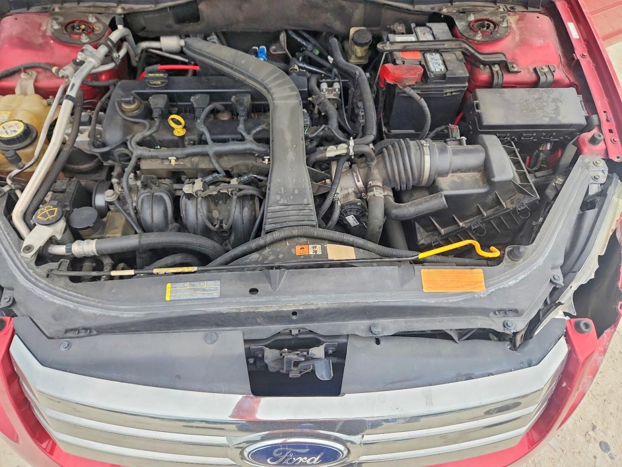 2008 Ford Fusion Se Red vin: 3FAHP07Z68R185076
