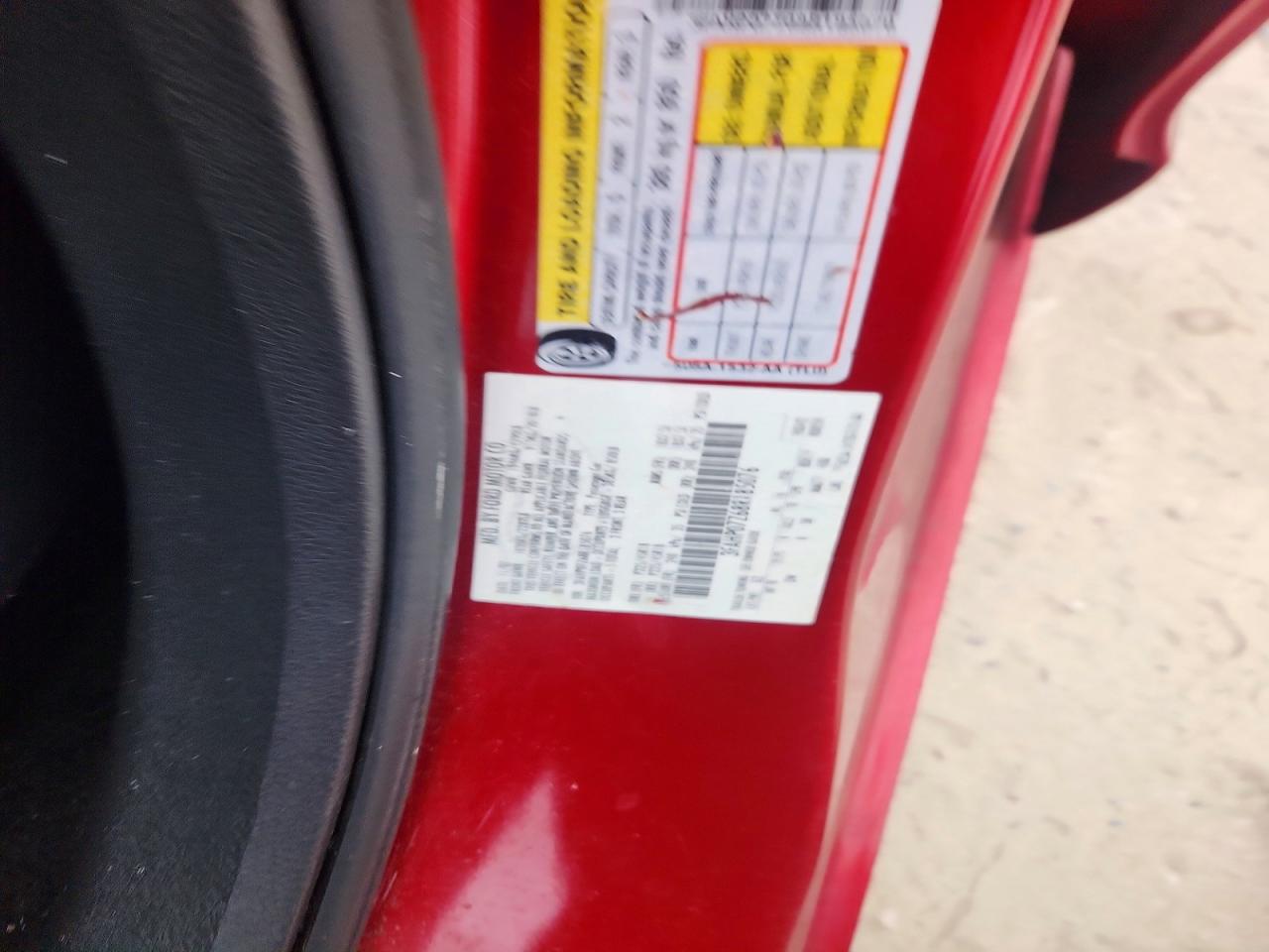 2008 Ford Fusion Se Red vin: 3FAHP07Z68R185076