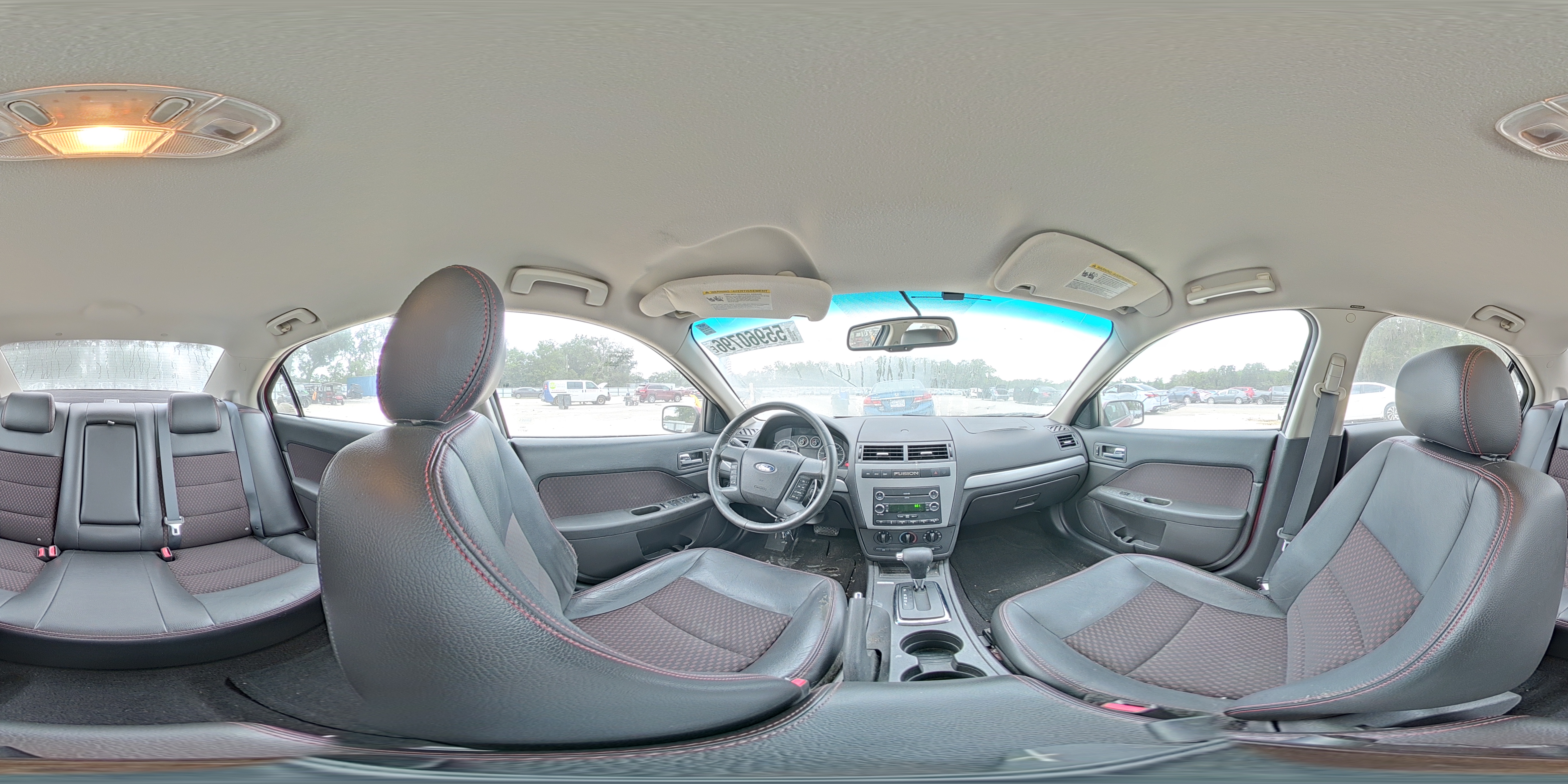 2008 Ford Fusion Se Red vin: 3FAHP07Z68R185076