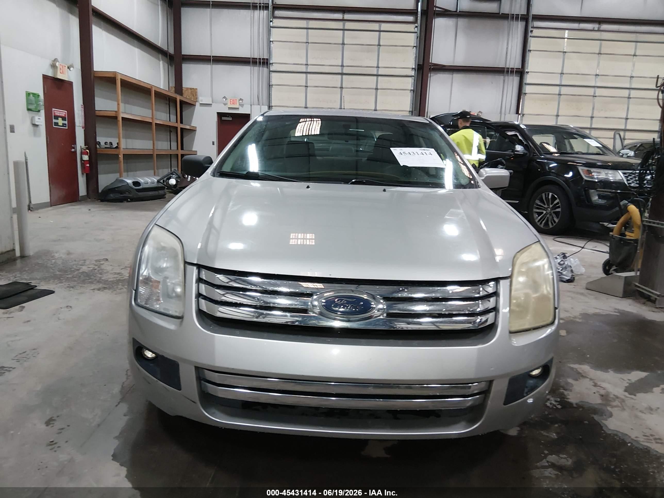 2008 Ford Fusion Se Silver vin: 3FAHP07Z68R196918