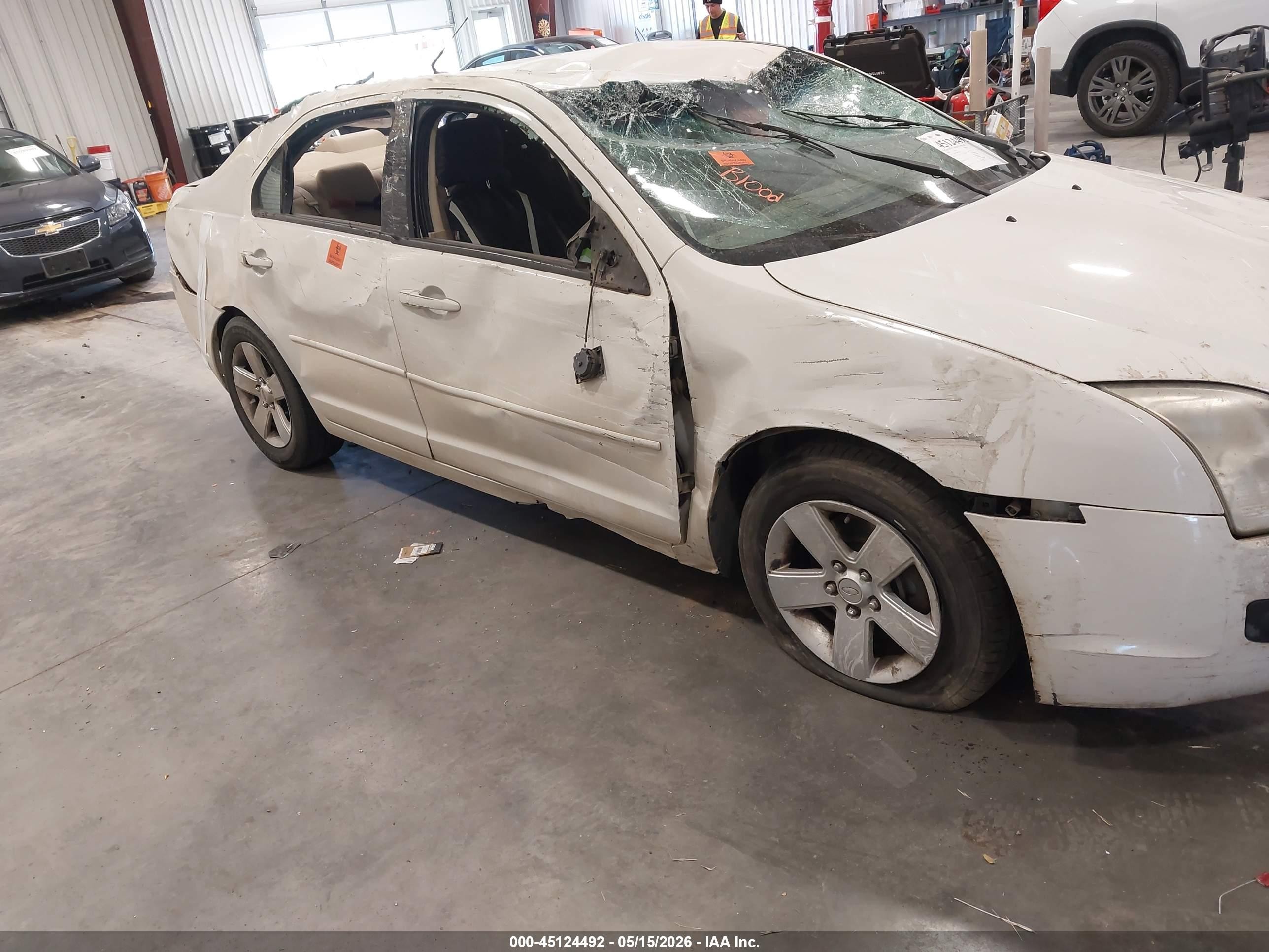 2008 Ford Fusion Se White vin: 3FAHP07Z68R212793