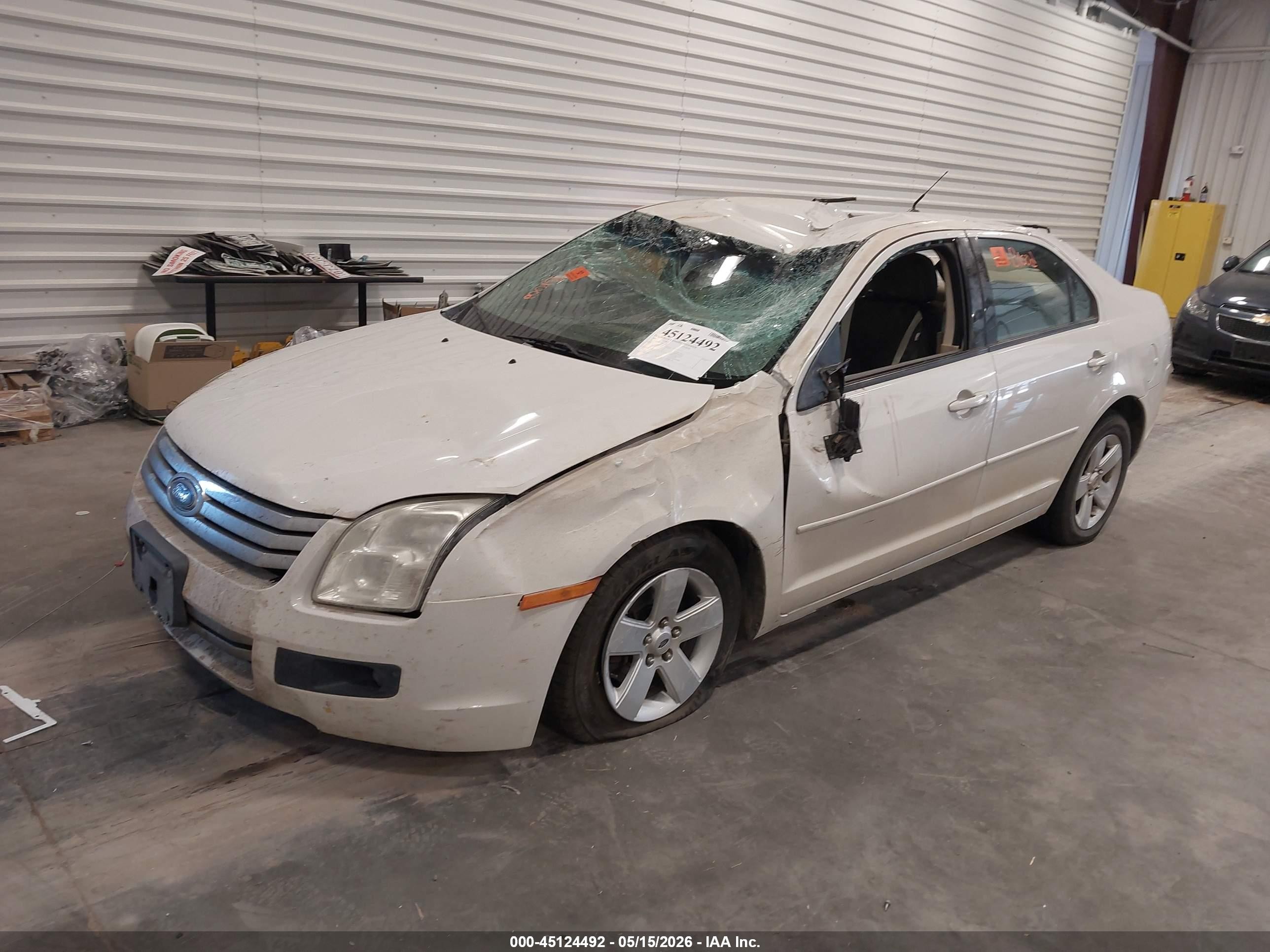 2008 Ford Fusion Se White vin: 3FAHP07Z68R212793