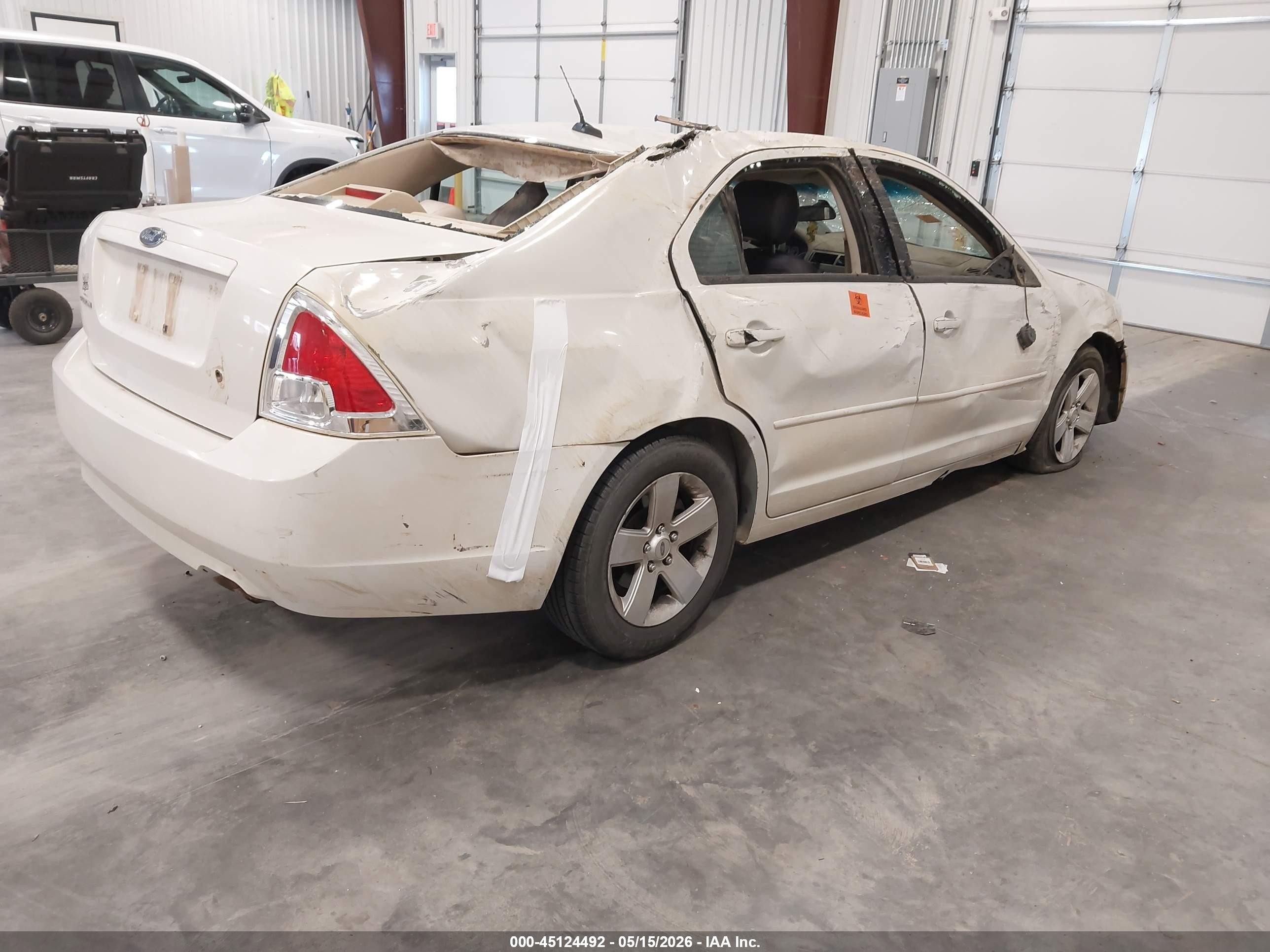 2008 Ford Fusion Se White vin: 3FAHP07Z68R212793