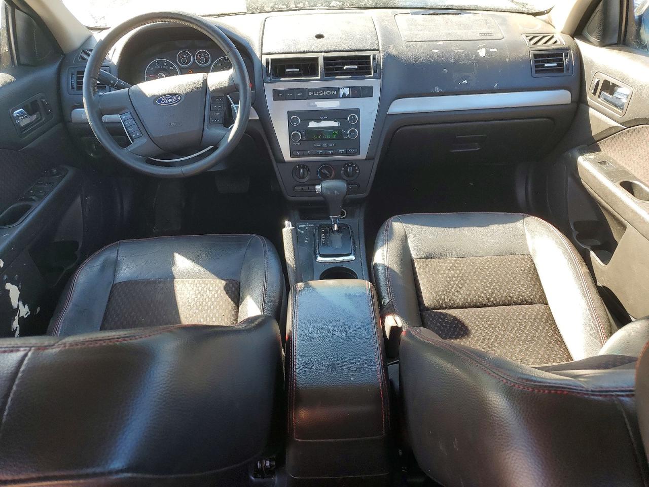 2008 Ford Fusion Se Black vin: 3FAHP07Z68R224457
