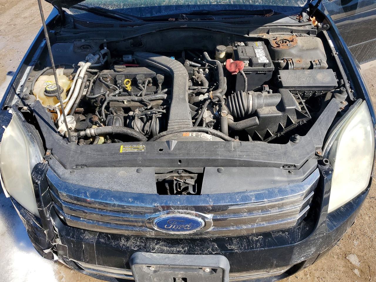 2008 Ford Fusion Se Black vin: 3FAHP07Z68R224457