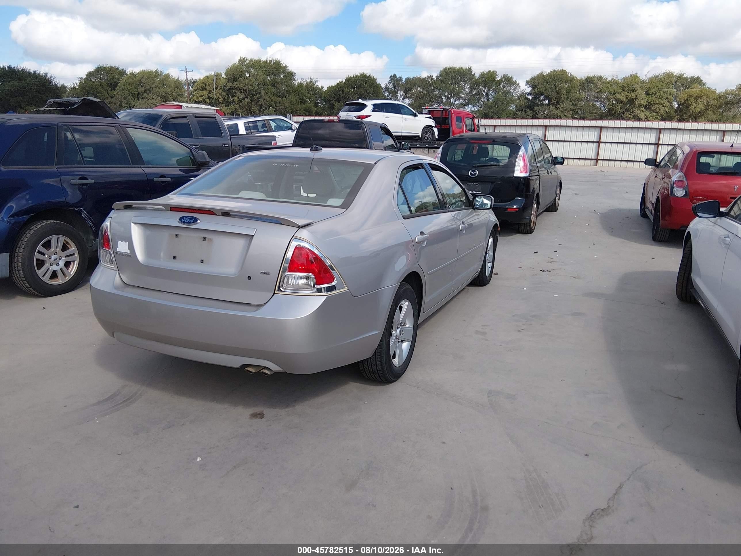 2008 Ford Fusion Se Серебряный vin: 3FAHP07Z68R236740