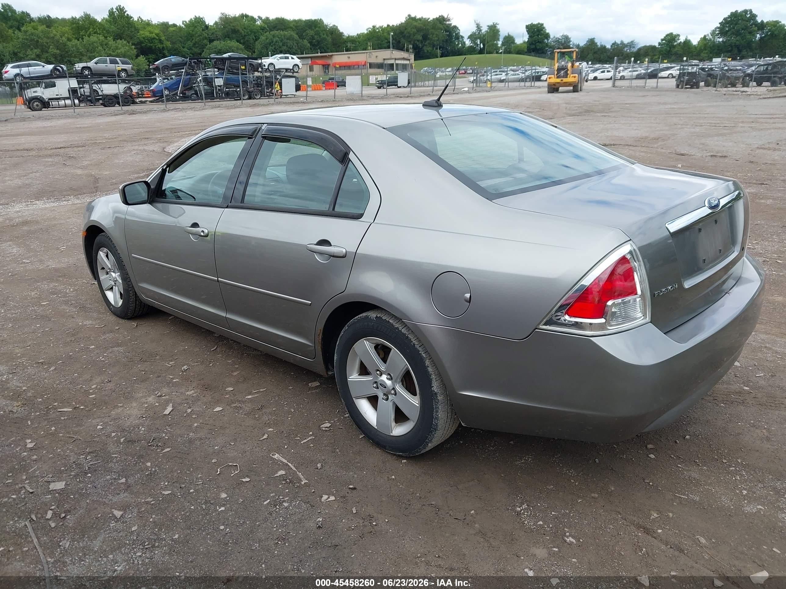 2008 Ford Fusion Se Gray vin: 3FAHP07Z68R248631