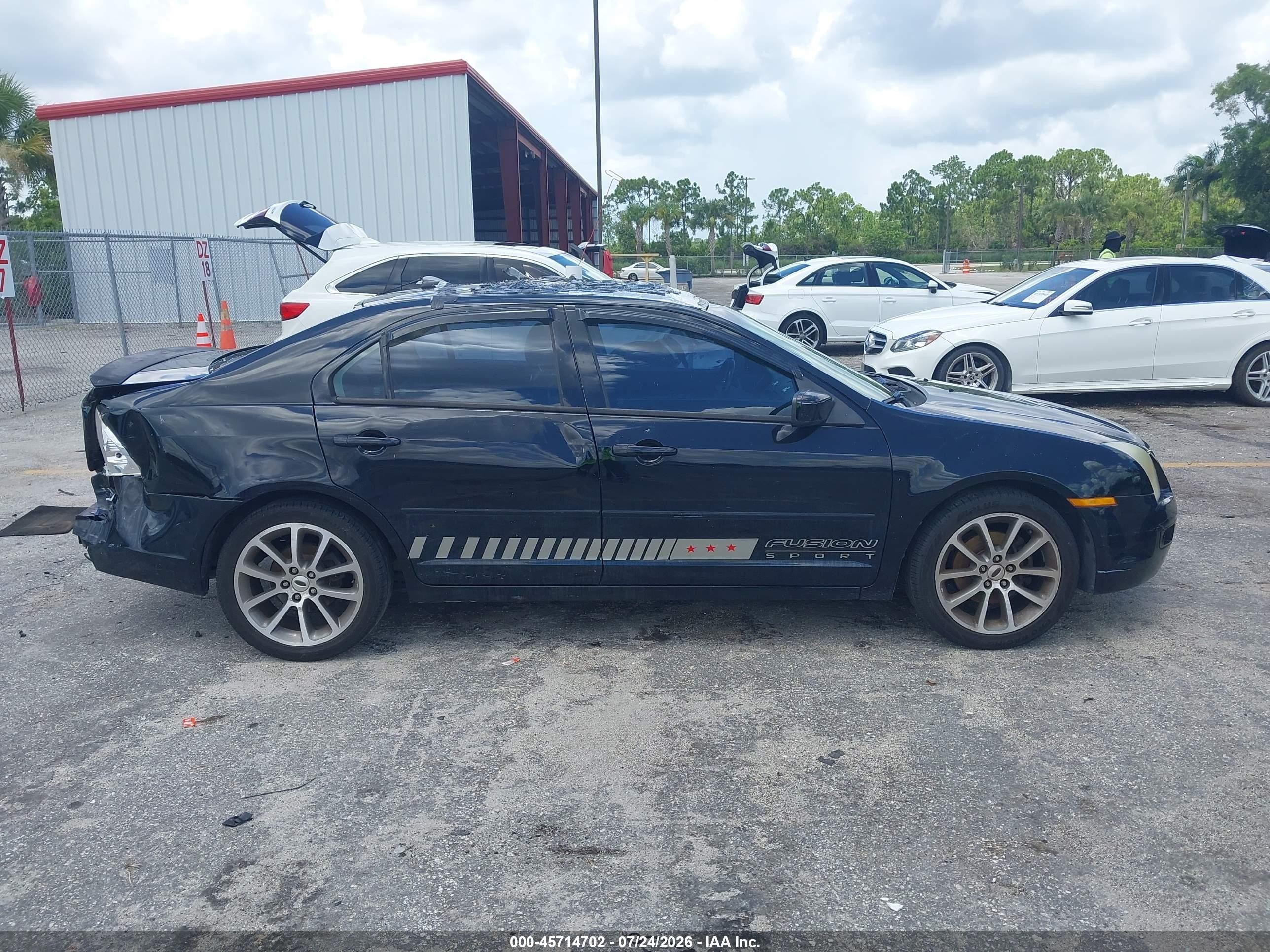2008 Ford Fusion Se Black vin: 3FAHP07Z68R262822