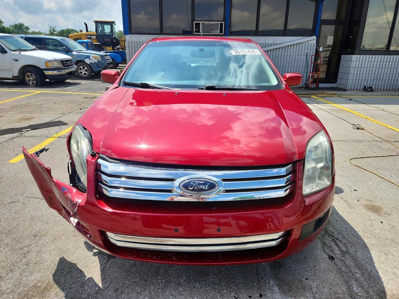 2009 Ford Fusion Se Red vin: 3FAHP07Z69R117510