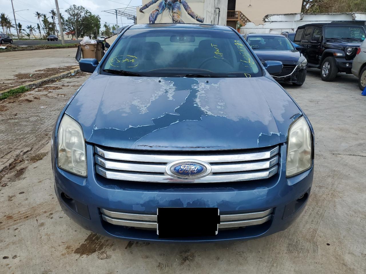 2009 Ford Fusion Se Blue vin: 3FAHP07Z69R121539