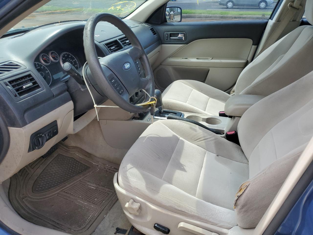 2009 Ford Fusion Se Blue vin: 3FAHP07Z69R121539
