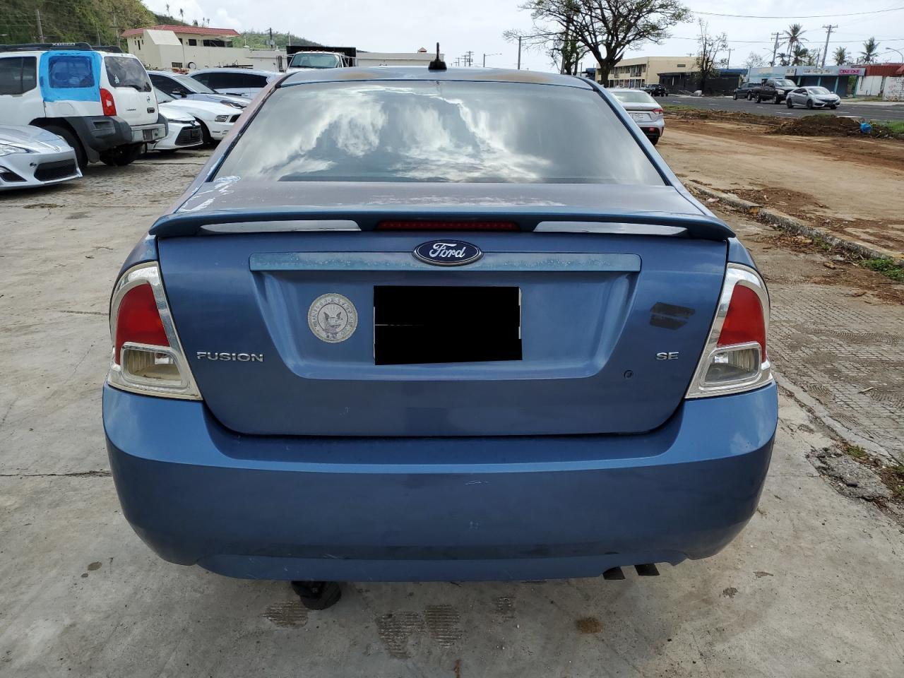 2009 Ford Fusion Se Blue vin: 3FAHP07Z69R121539