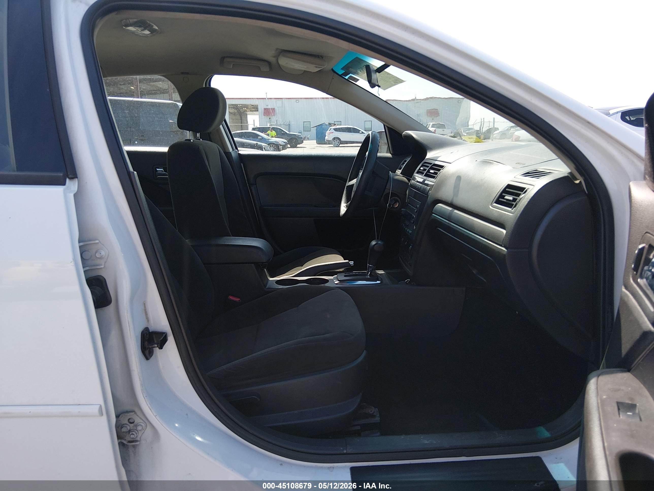 2007 Ford Fusion Se White vin: 3FAHP07Z77R129548