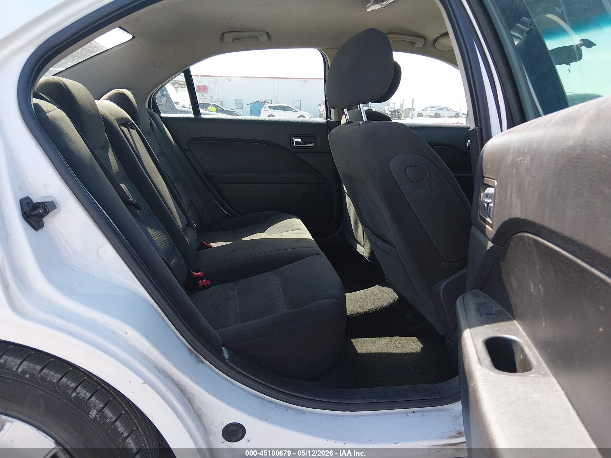 2007 Ford Fusion Se White vin: 3FAHP07Z77R129548