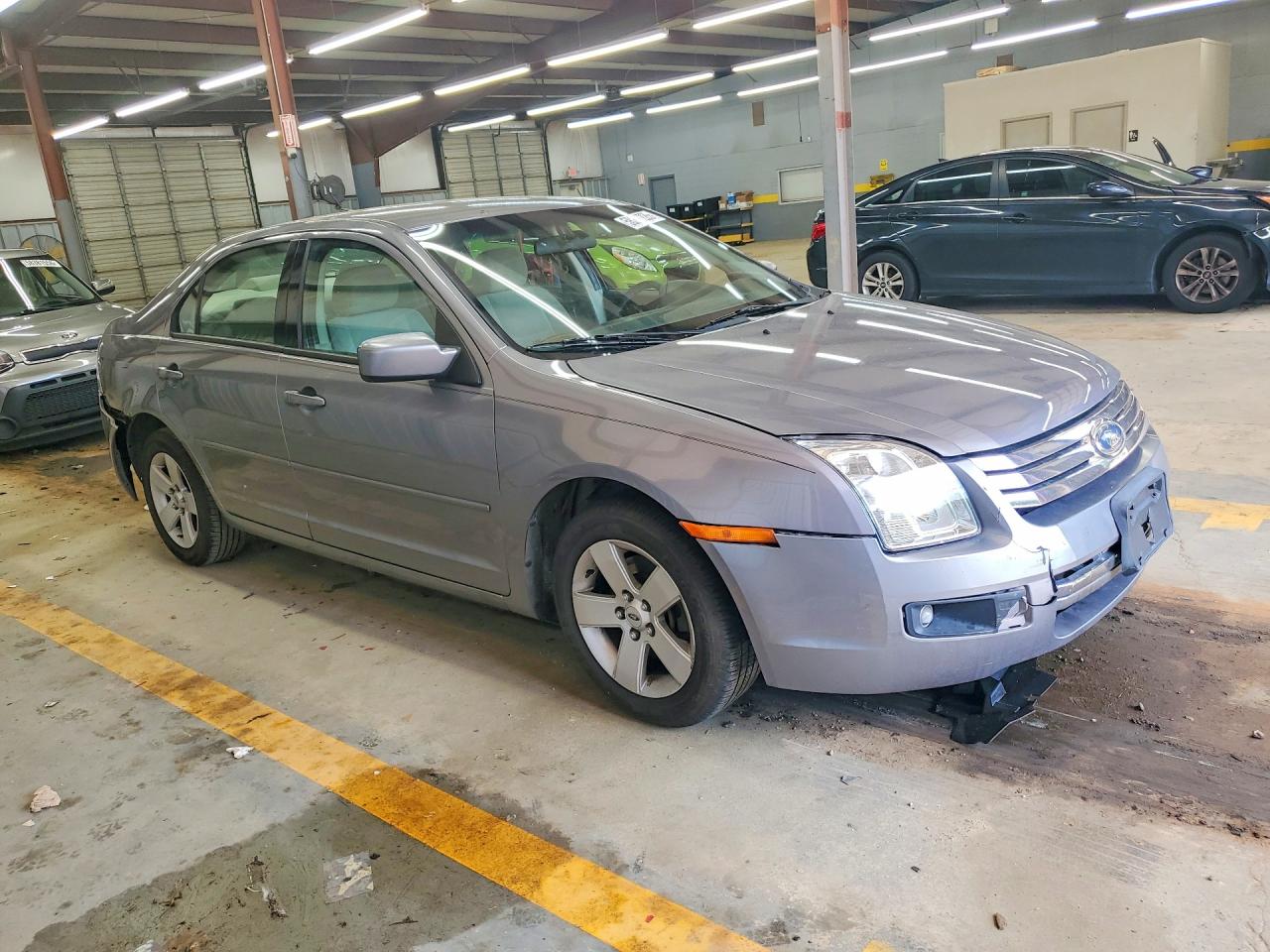 2007 Ford Fusion Se Gray vin: 3FAHP07Z77R153610