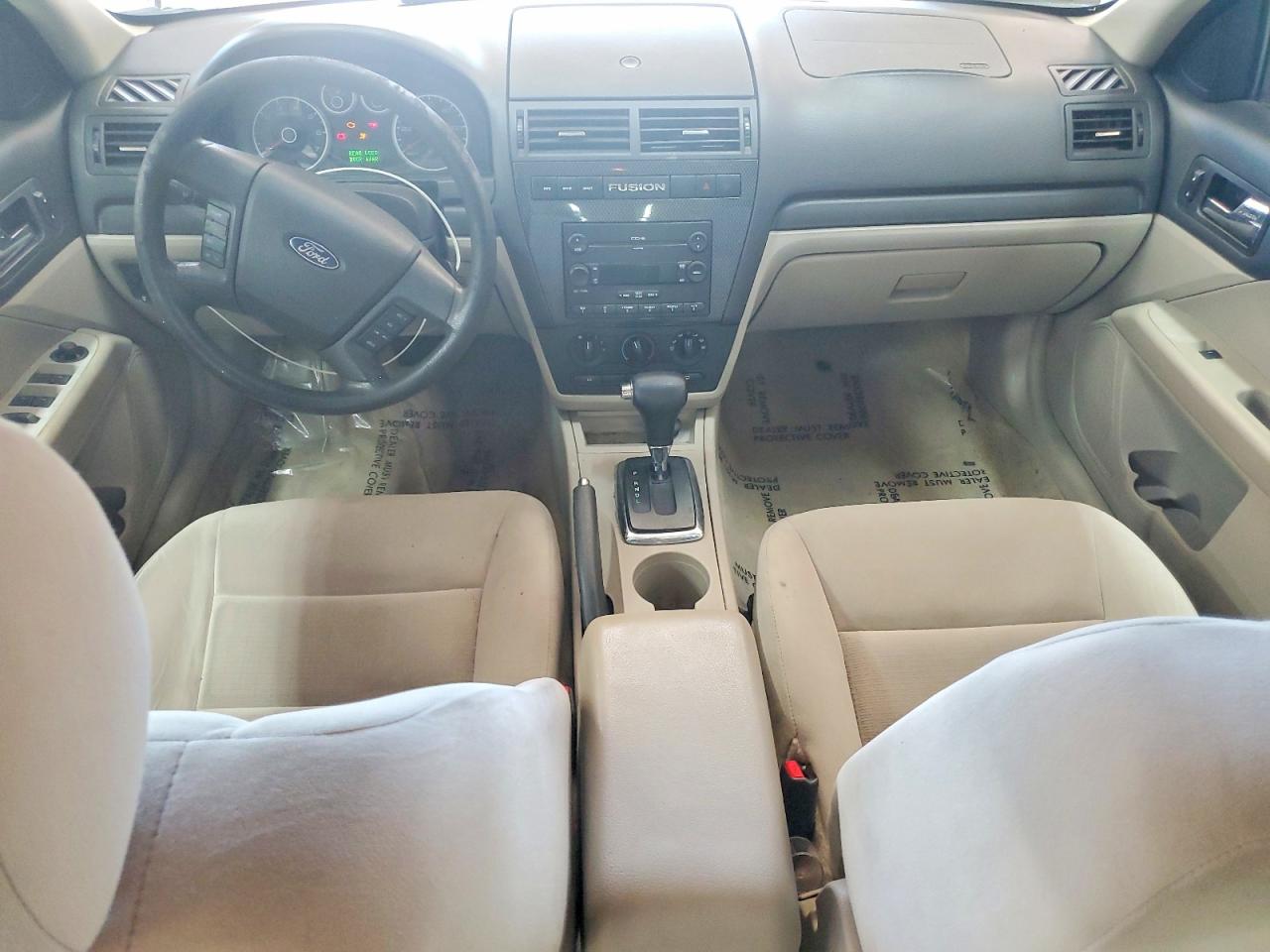 2007 Ford Fusion Se Gray vin: 3FAHP07Z77R153610