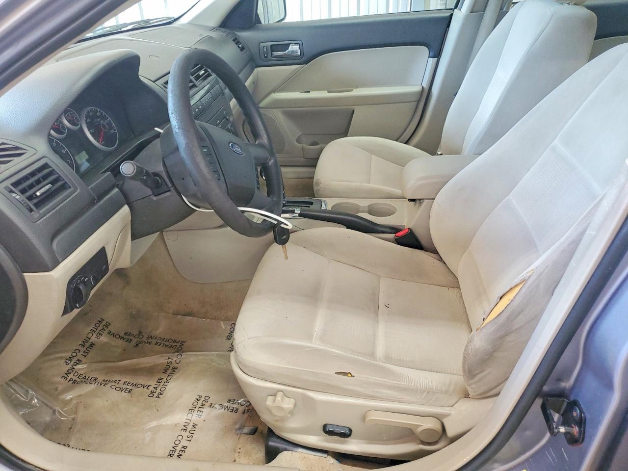 2007 Ford Fusion Se Gray vin: 3FAHP07Z77R153610