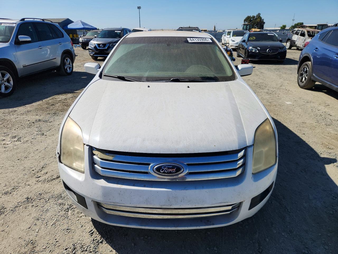 2007 Ford Fusion Se White vin: 3FAHP07Z77R158323