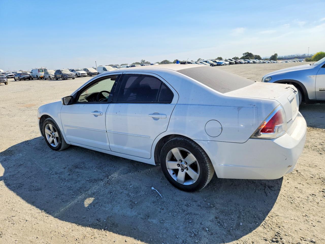 2007 Ford Fusion Se White vin: 3FAHP07Z77R158323