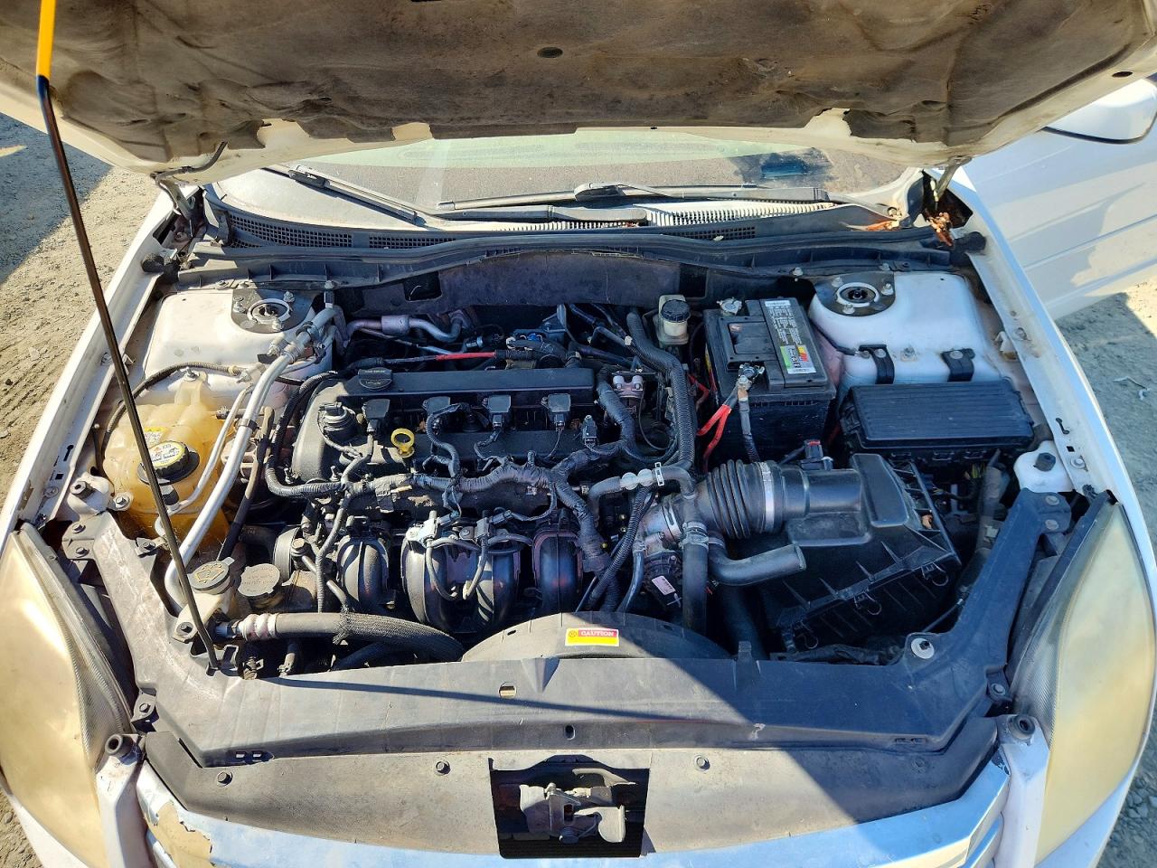 2007 Ford Fusion Se White vin: 3FAHP07Z77R158323