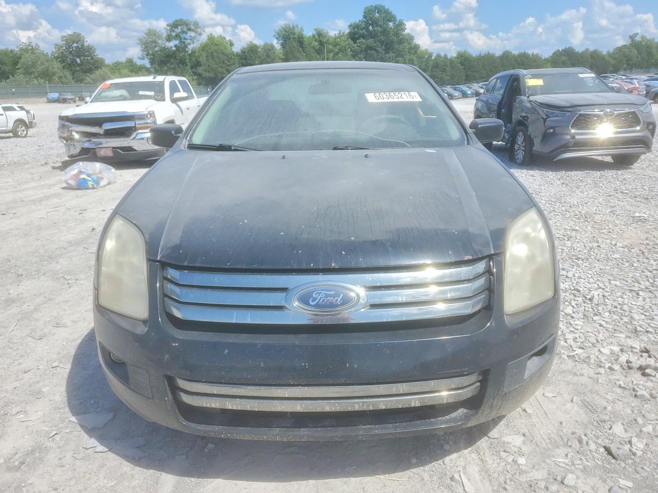 2007 Ford Fusion Se Black vin: 3FAHP07Z77R199616