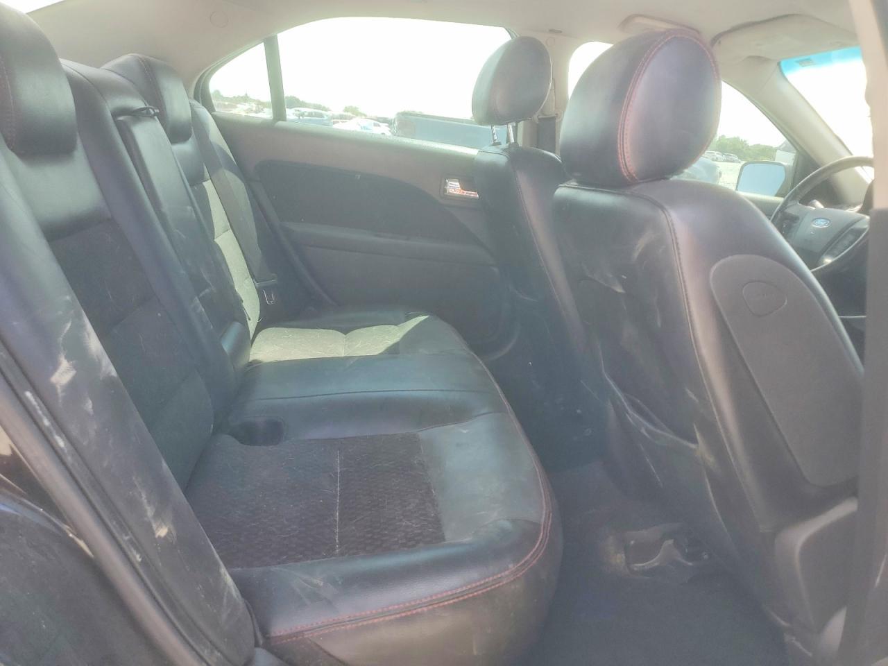 2007 Ford Fusion Se Black vin: 3FAHP07Z77R199616