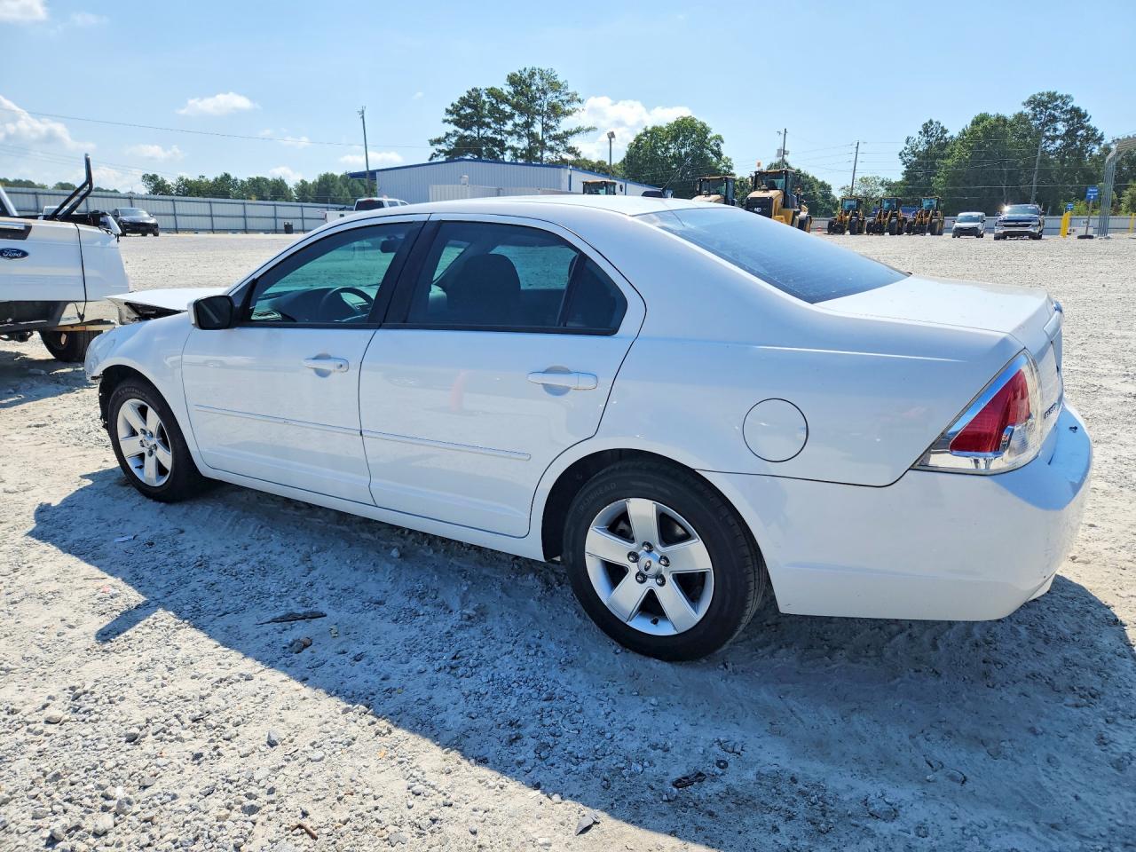 2007 Ford Fusion Se White vin: 3FAHP07Z77R202904