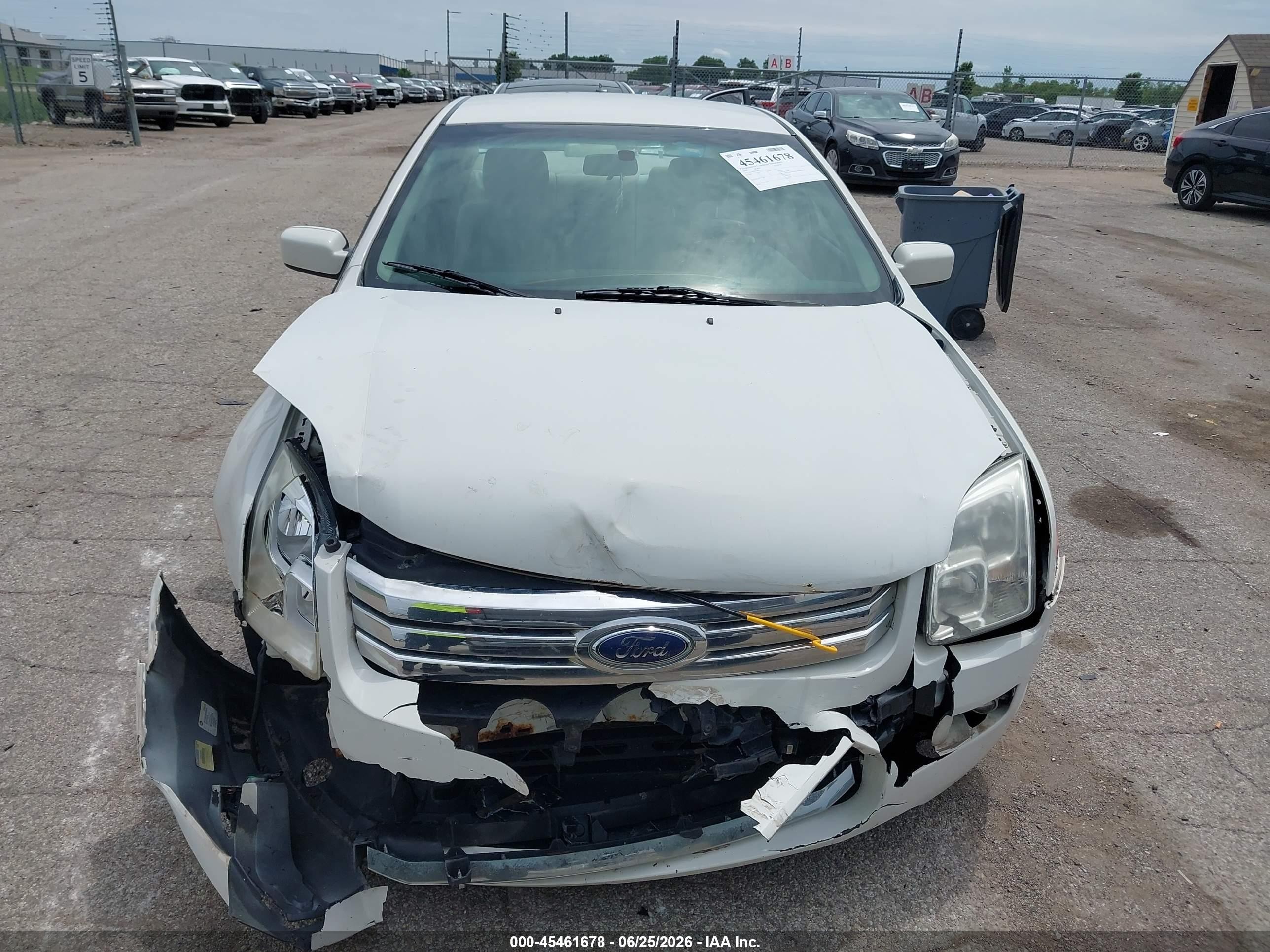 2008 Ford Fusion Se Белый vin: 3FAHP07Z78R128854