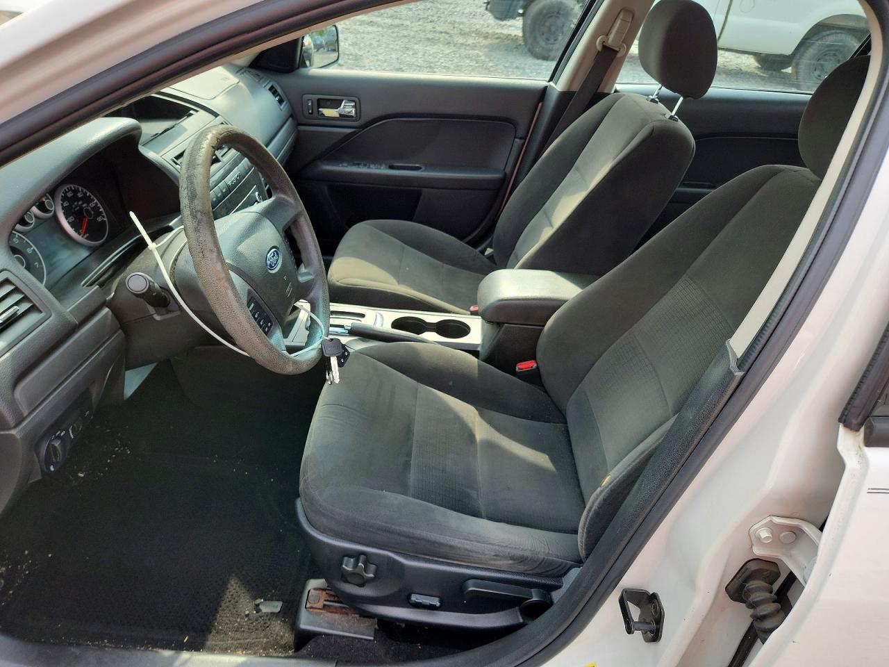 2008 Ford Fusion Se White vin: 3FAHP07Z78R137344