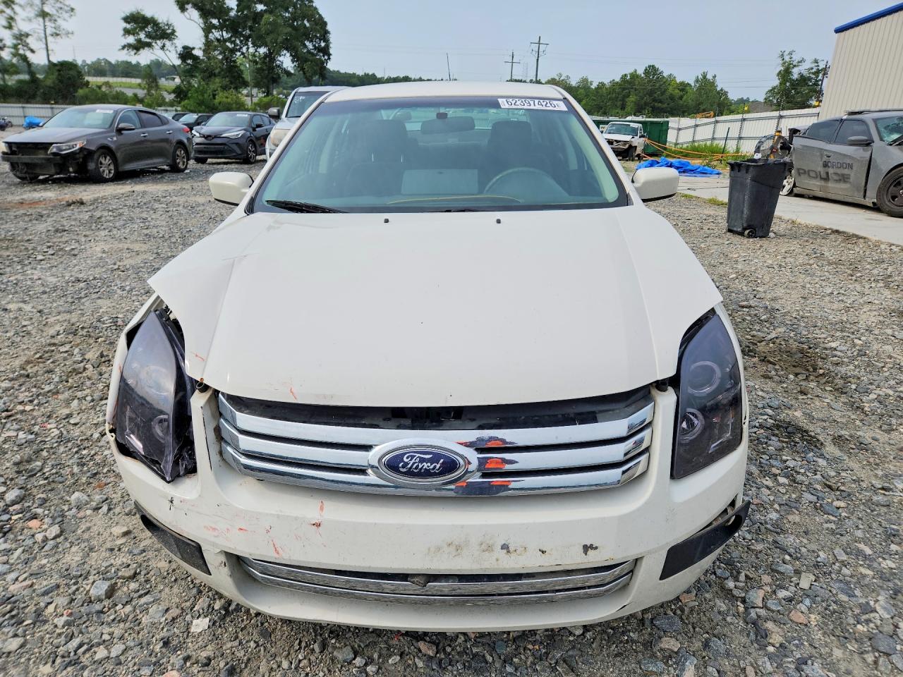 2008 Ford Fusion Se White vin: 3FAHP07Z78R137344