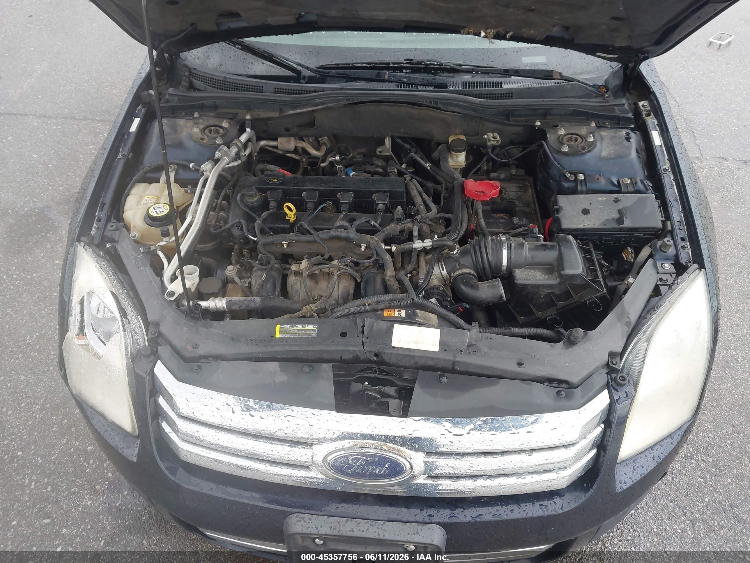 2008 Ford Fusion Se Blue vin: 3FAHP07Z78R142348