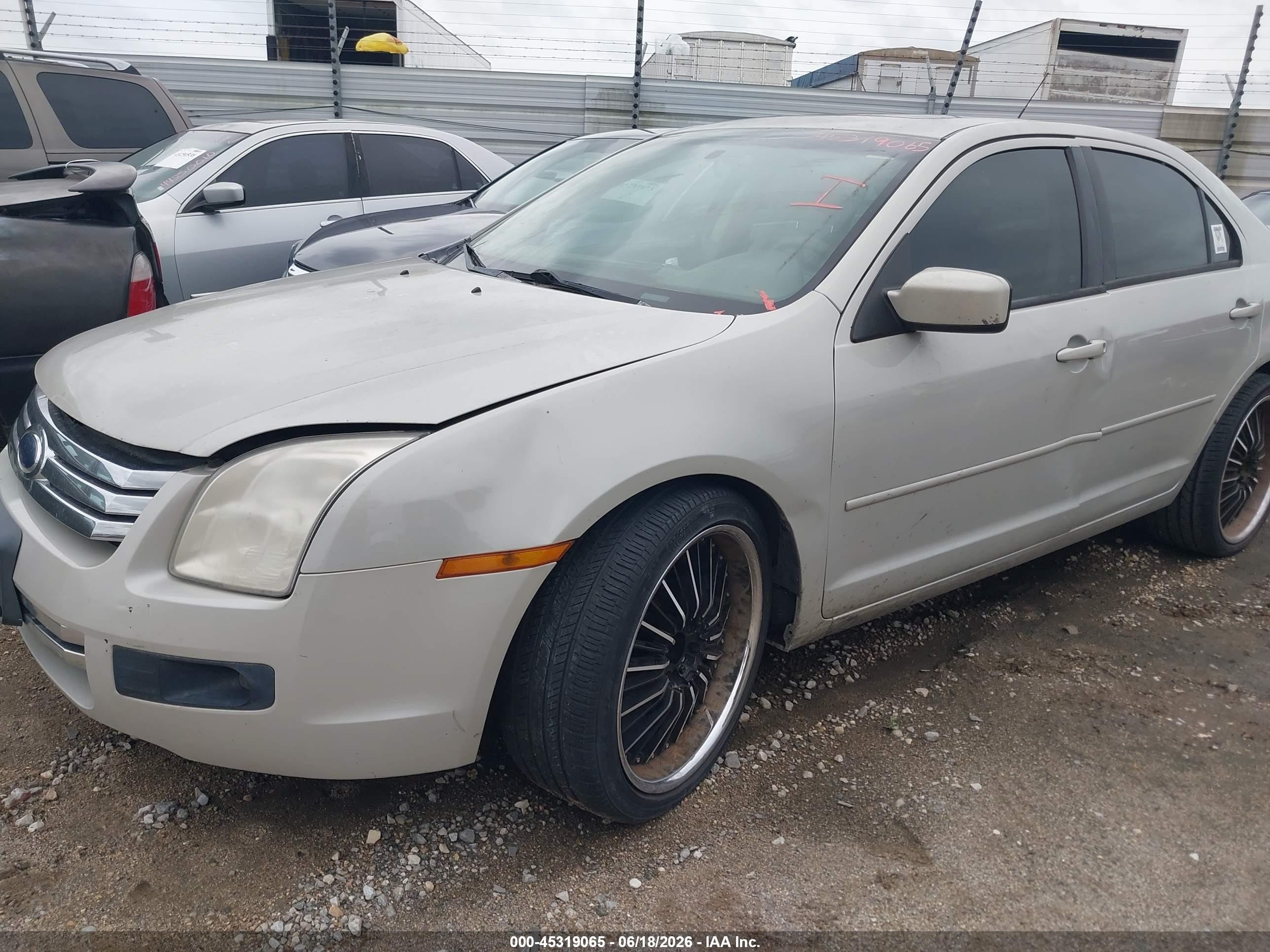 2008 Ford Fusion Se Cream vin: 3FAHP07Z78R218070