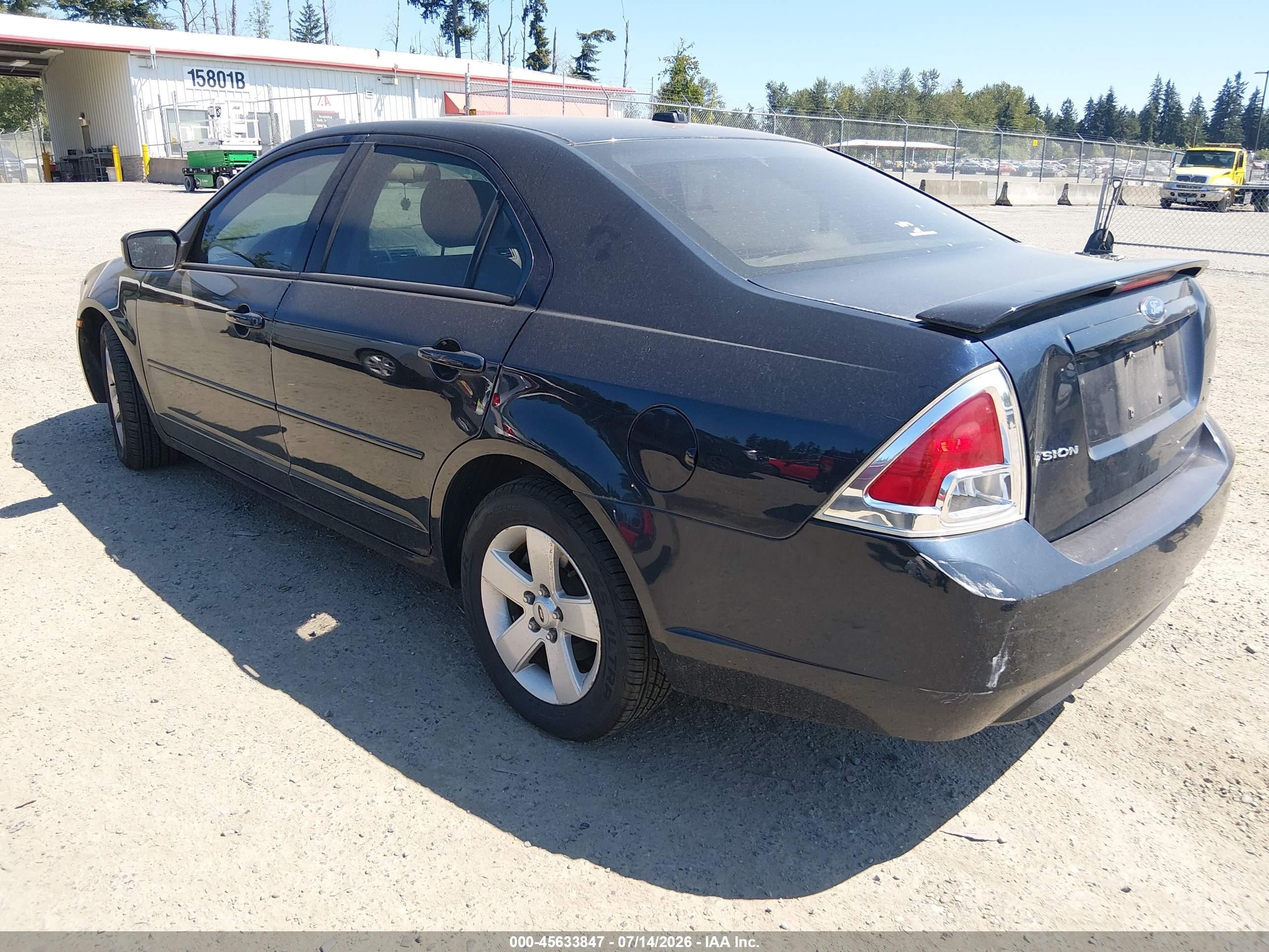 2008 Ford Fusion Se Черный vin: 3FAHP07Z78R257032