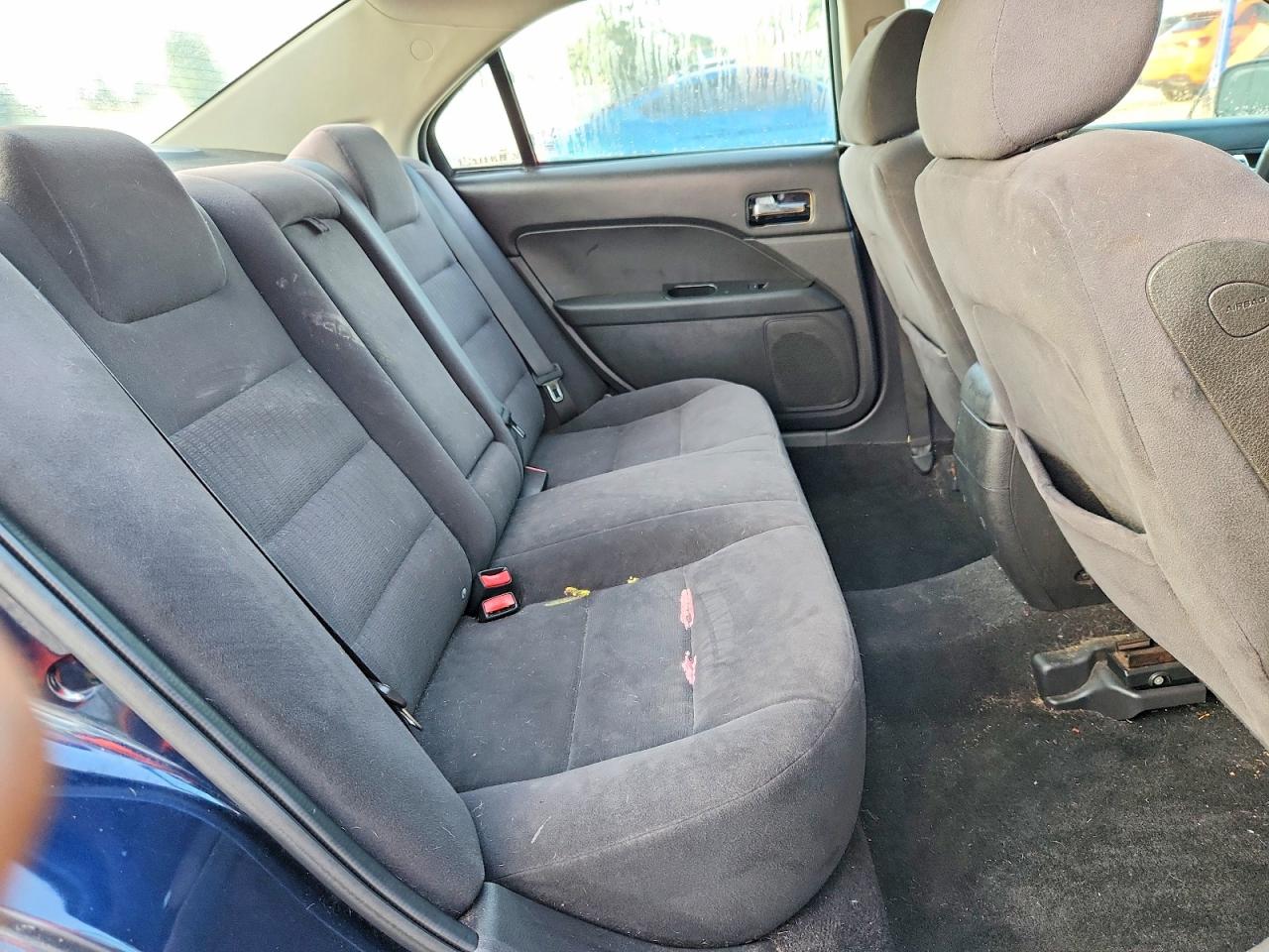2008 Ford Fusion Se Black vin: 3FAHP07Z78R263431