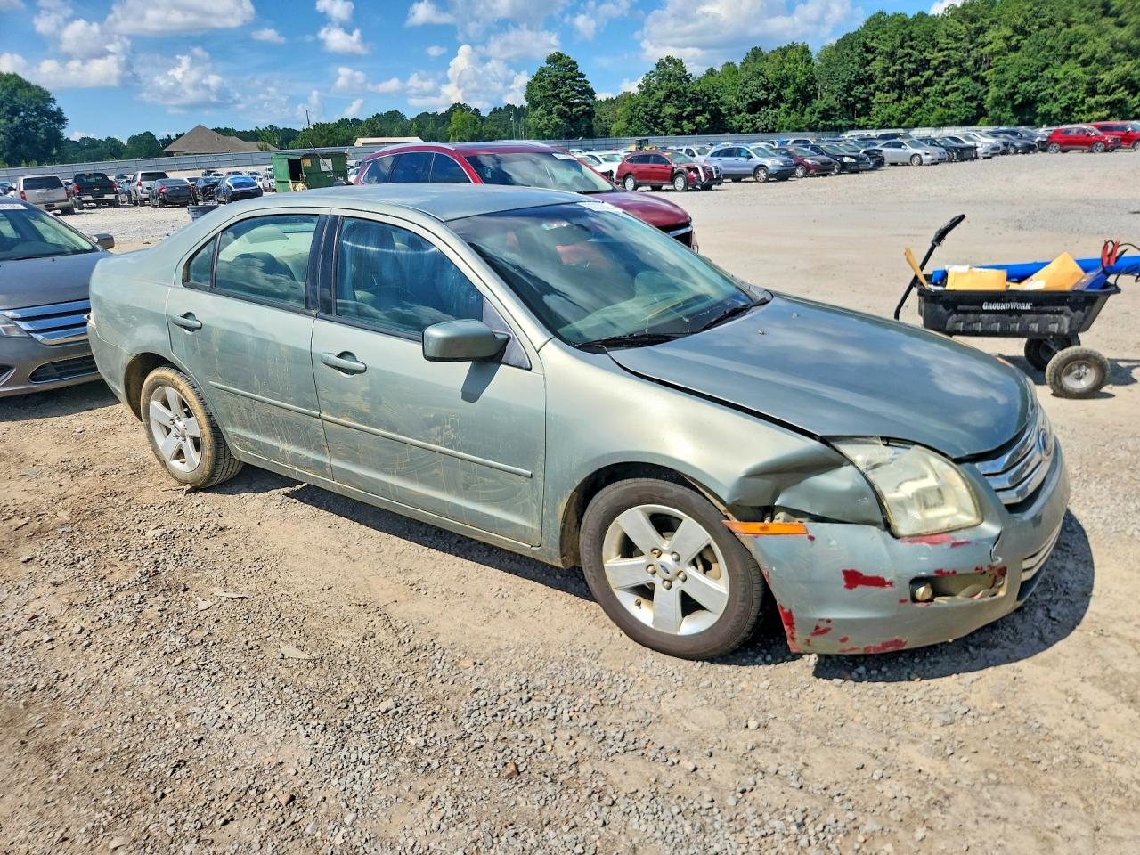 2009 Ford Fusion Se Синий vin: 3FAHP07Z79R130542