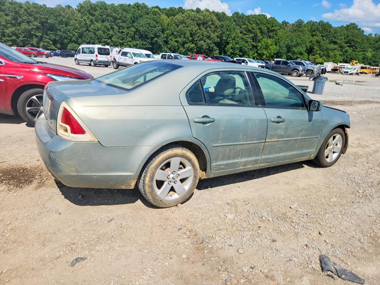2009 Ford Fusion Se Синий vin: 3FAHP07Z79R130542