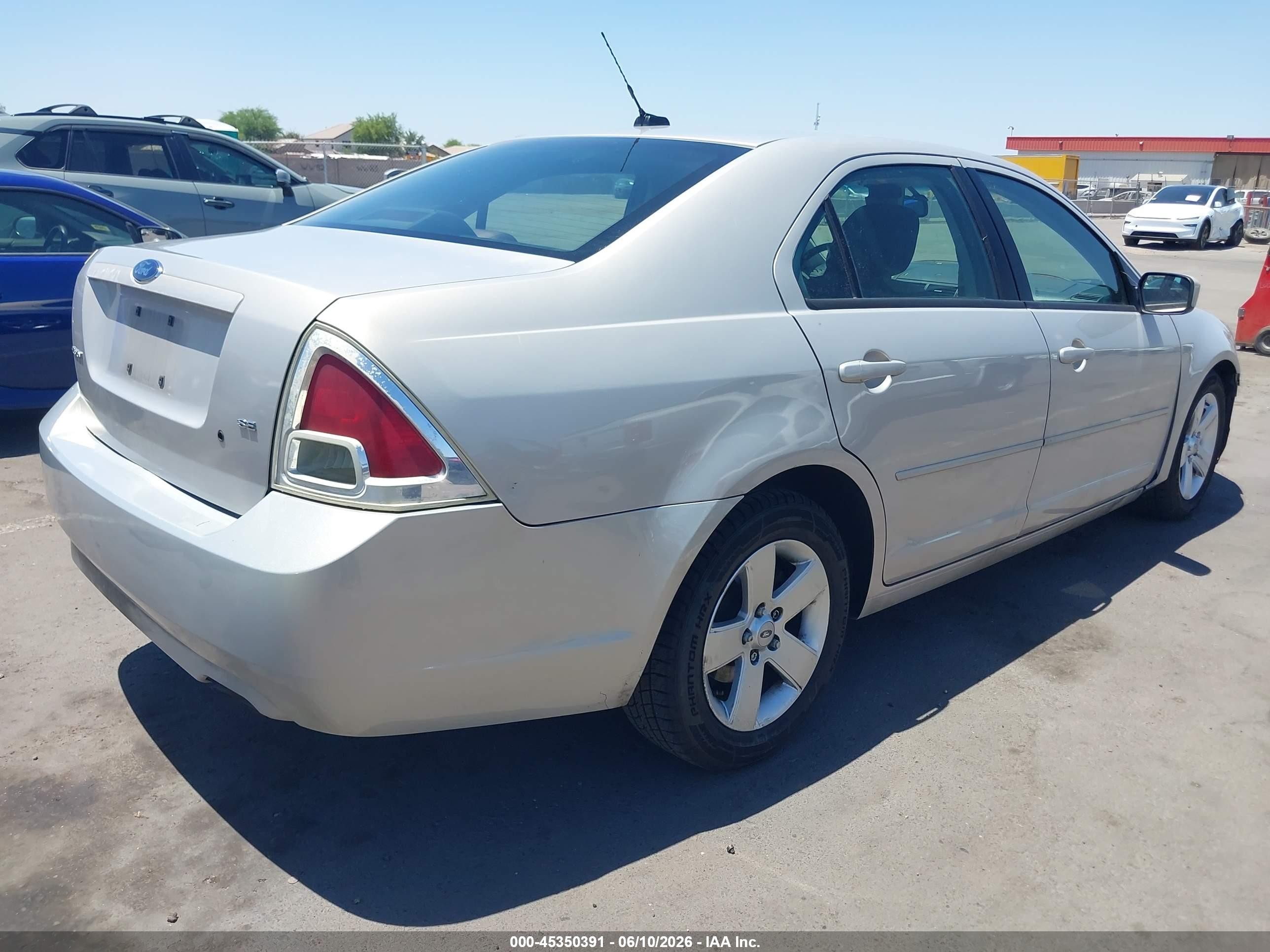 2009 Ford Fusion Se Champagne vin: 3FAHP07Z79R131805