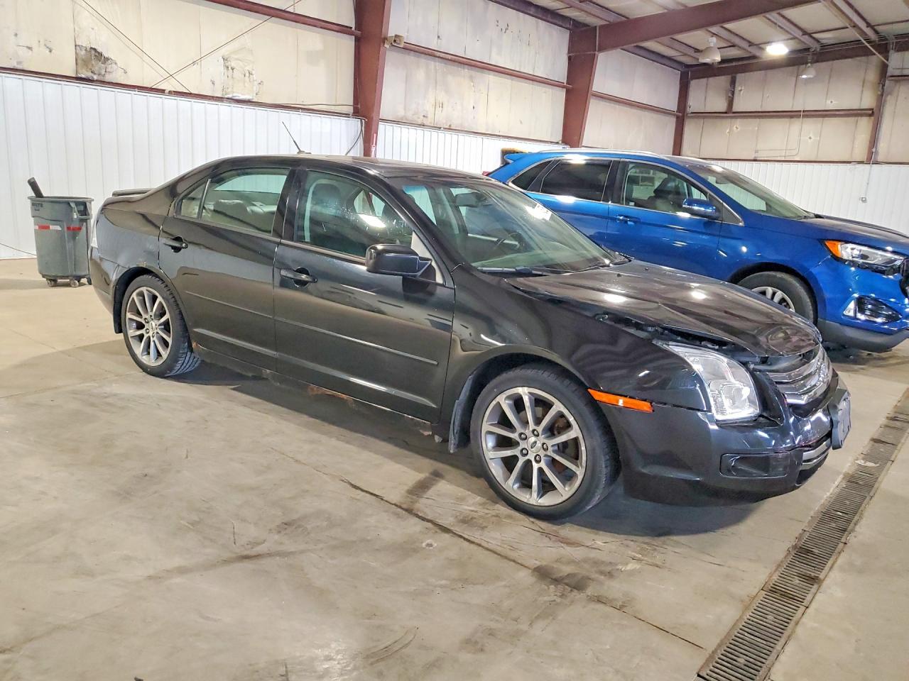 2009 Ford Fusion Se Black vin: 3FAHP07Z79R138267