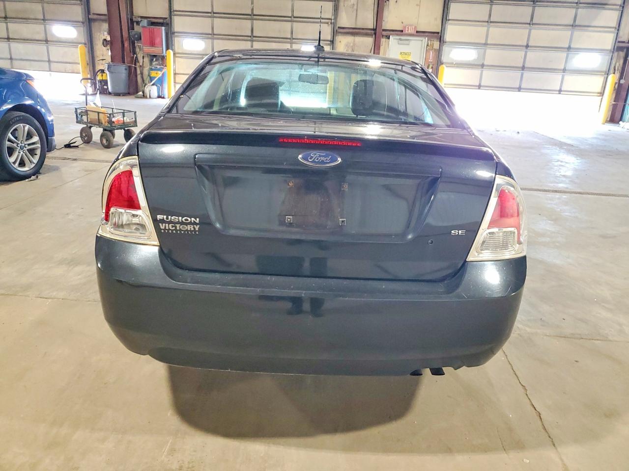 2009 Ford Fusion Se Black vin: 3FAHP07Z79R138267
