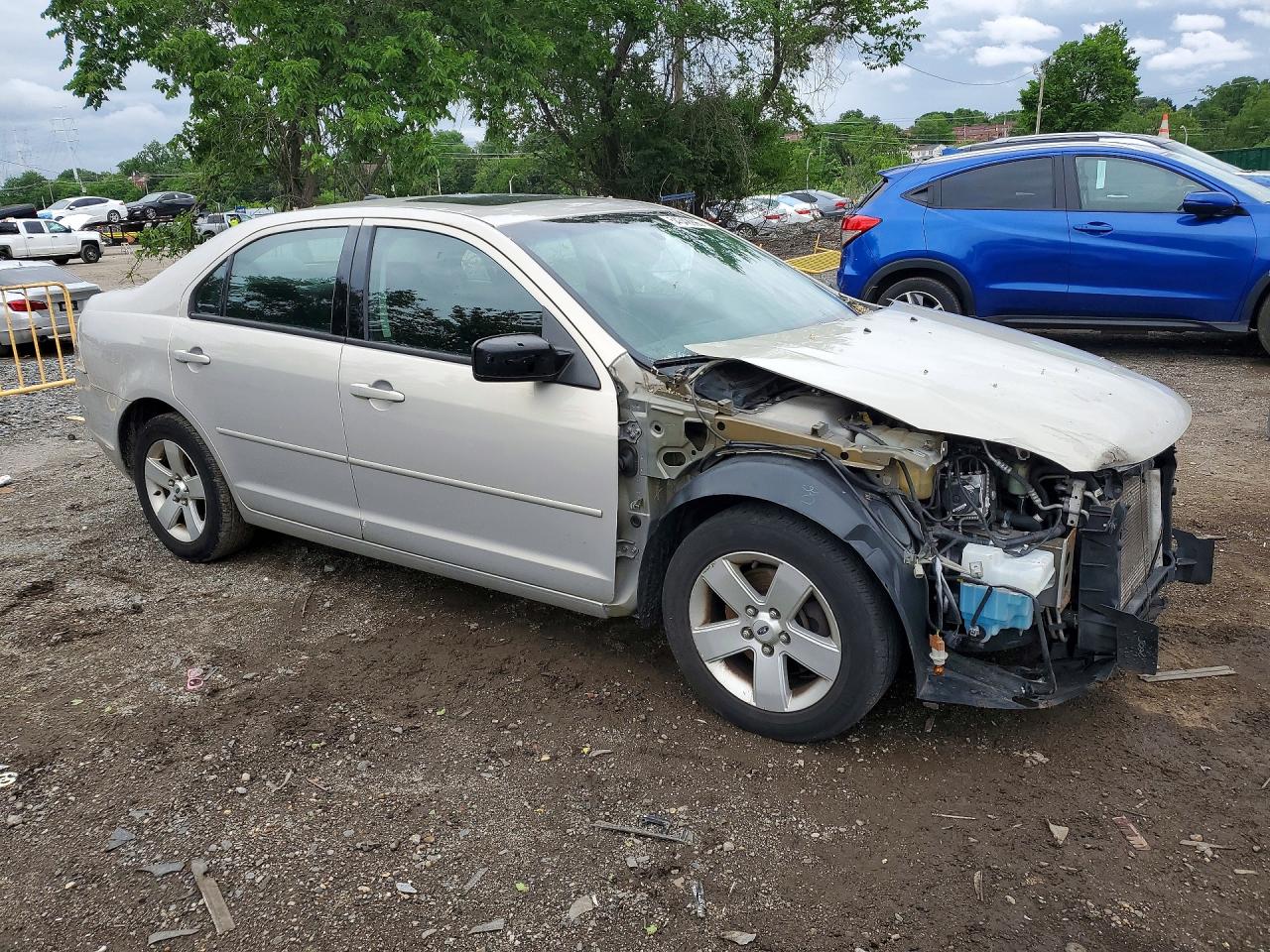 2009 Ford Fusion Se Silver vin: 3FAHP07Z79R138494