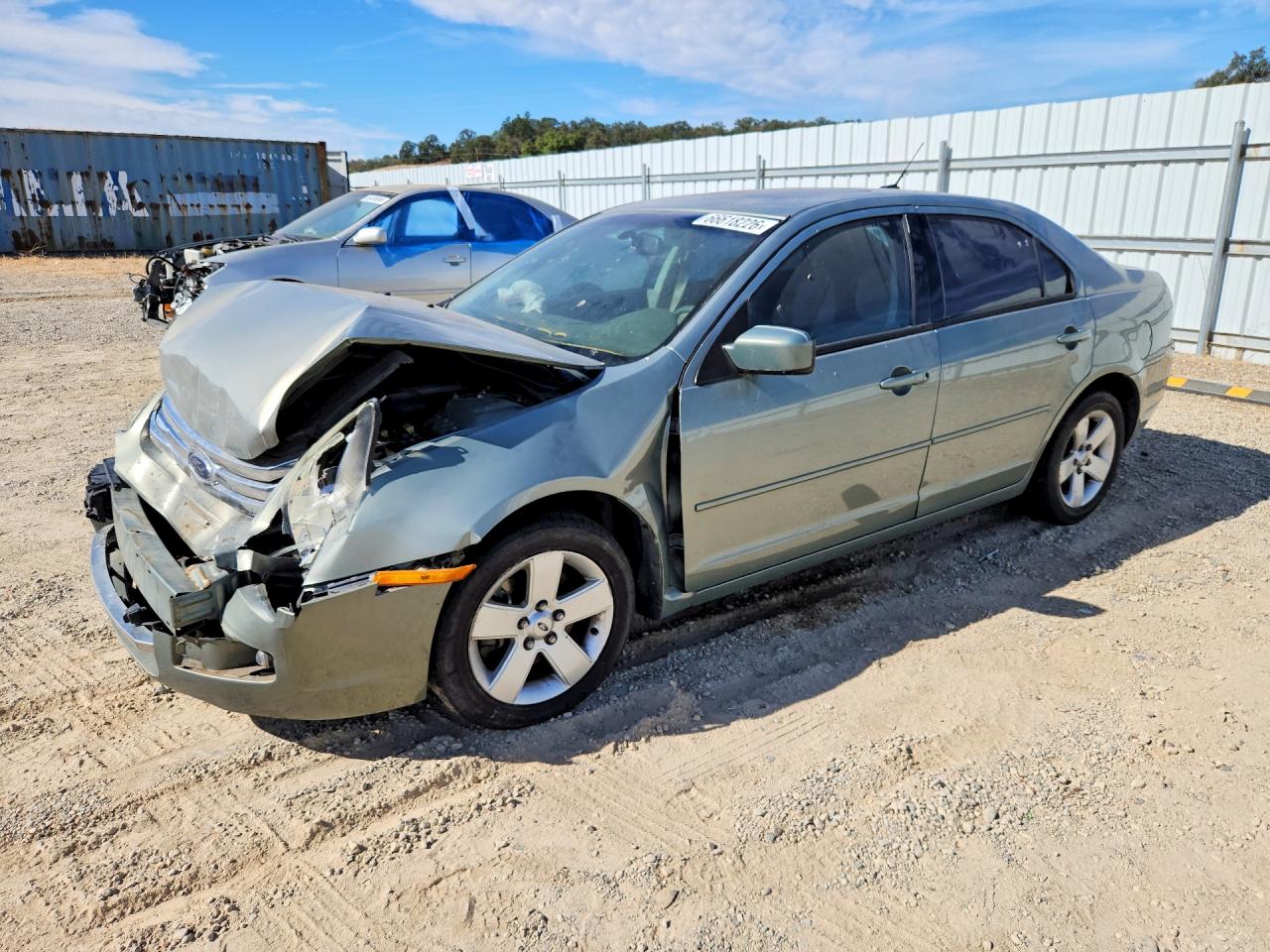 2009 Ford Fusion Se Teal vin: 3FAHP07Z79R142271