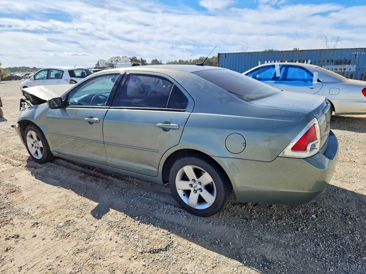 2009 Ford Fusion Se Teal vin: 3FAHP07Z79R142271