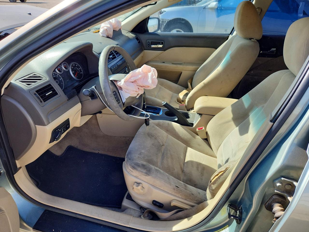 2009 Ford Fusion Se Teal vin: 3FAHP07Z79R142271