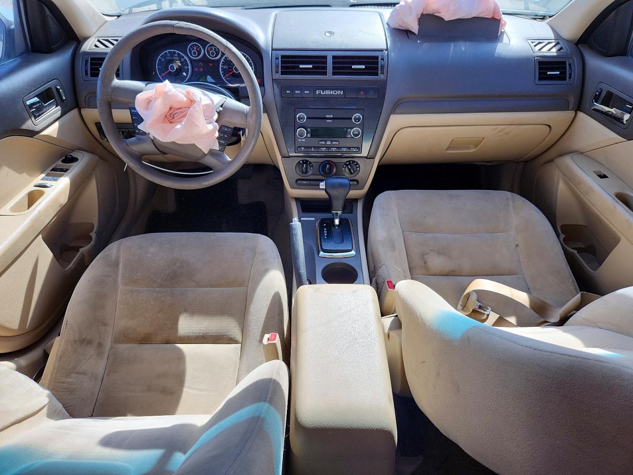 2009 Ford Fusion Se Teal vin: 3FAHP07Z79R142271