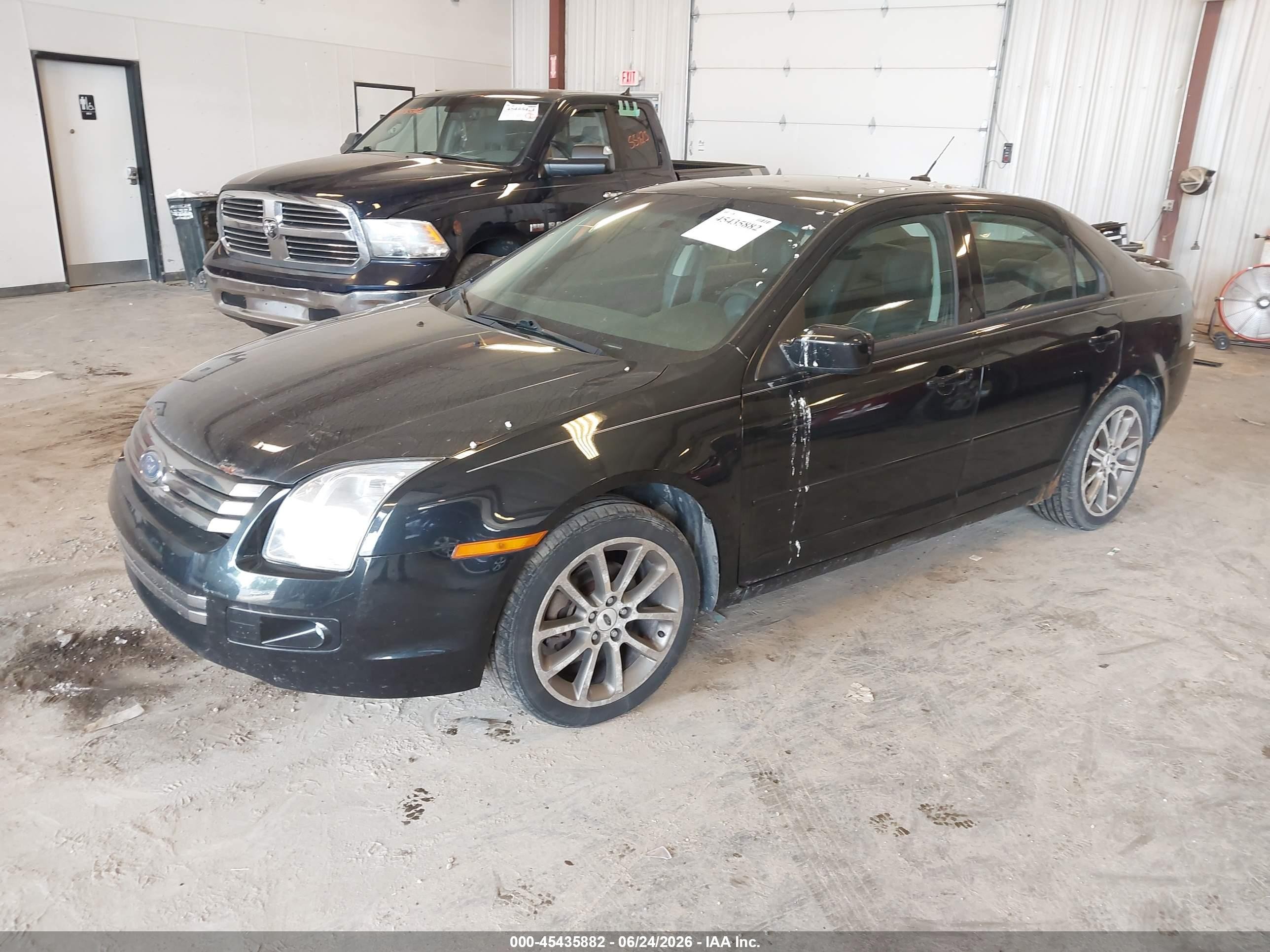 2009 Ford Fusion Se Black vin: 3FAHP07Z79R142450