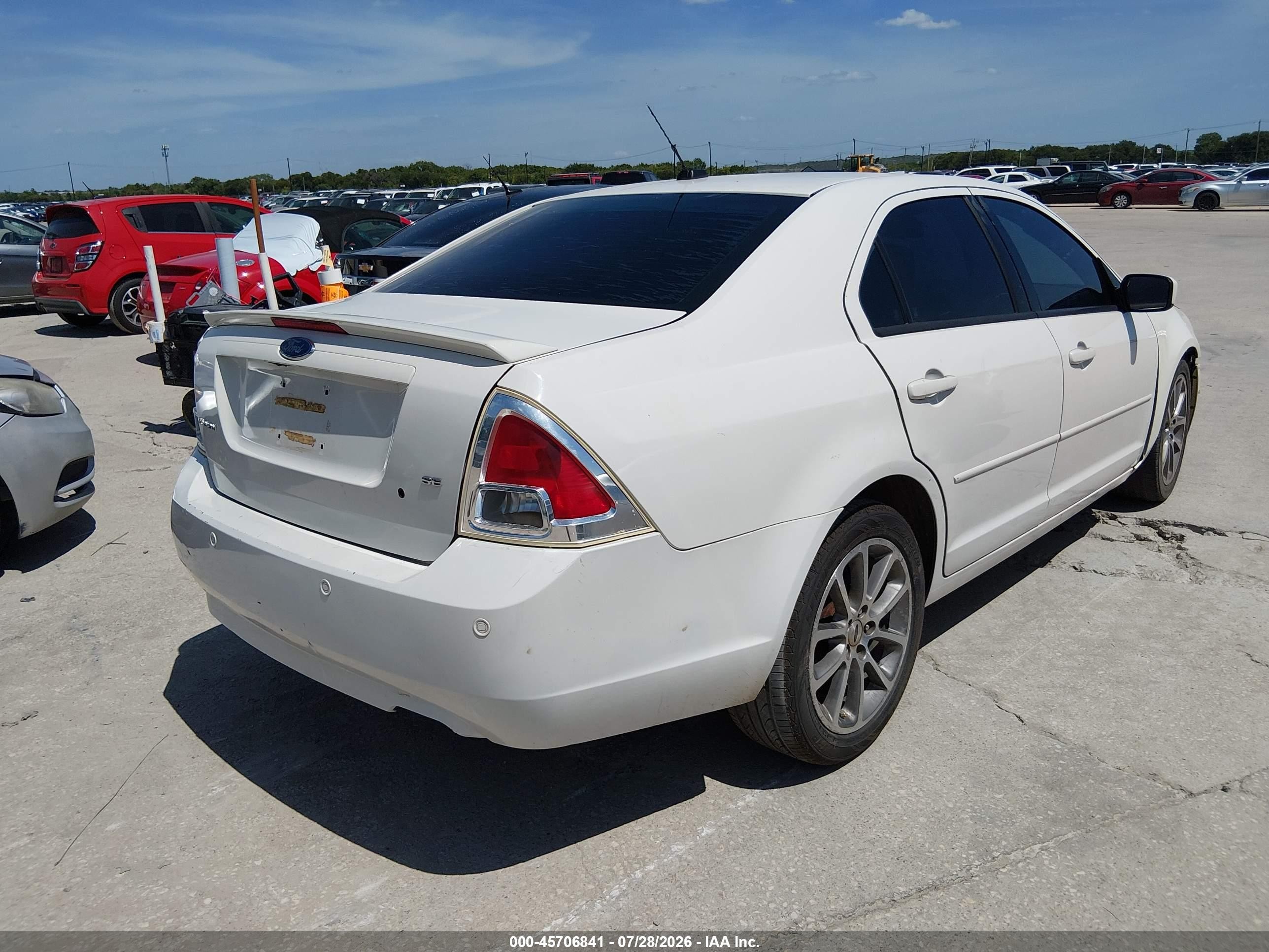 2009 Ford Fusion Se Кремовый vin: 3FAHP07Z79R179790
