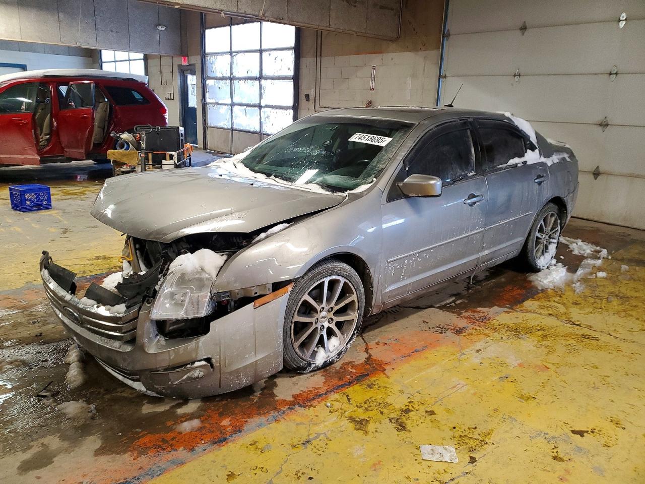 2009 Ford Fusion Se Gray vin: 3FAHP07Z79R205885