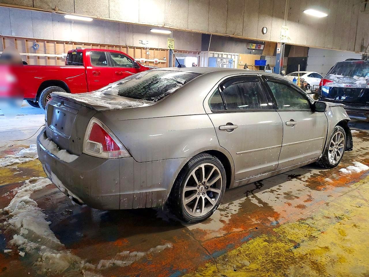 2009 Ford Fusion Se Gray vin: 3FAHP07Z79R205885