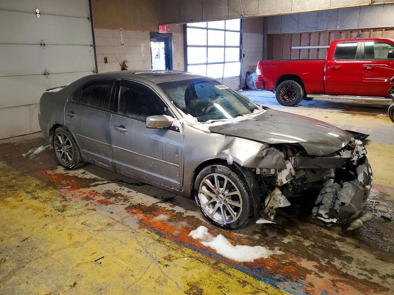 2009 Ford Fusion Se Gray vin: 3FAHP07Z79R205885